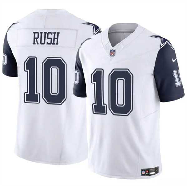 Men & Women & Youth Dallas Cowboys #10 Cooper Rush White 2023 F.U.S.E. Vapor Untouchable Limited Stitched Jersey->dallas cowboys->NFL Jersey